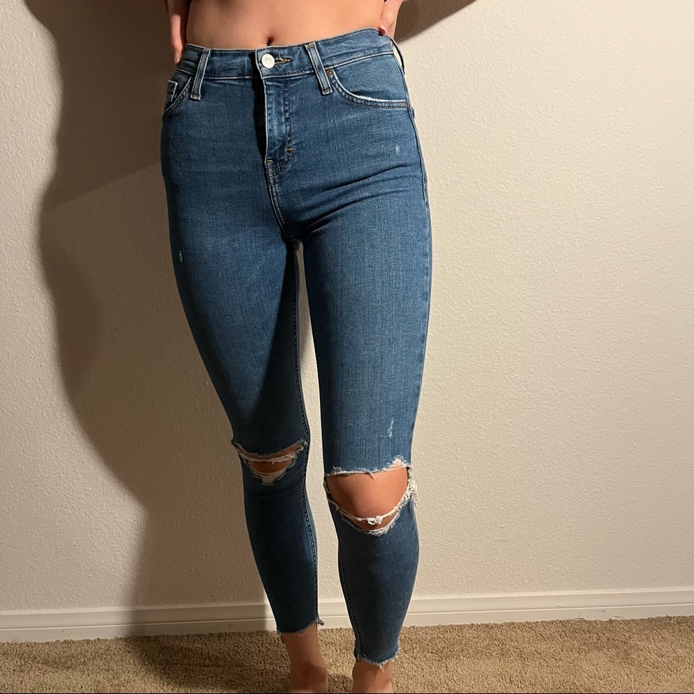 Super Stretchy Skinny Jeans Medium Wash